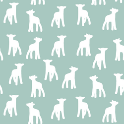 Lamb Silhouette in Aspen