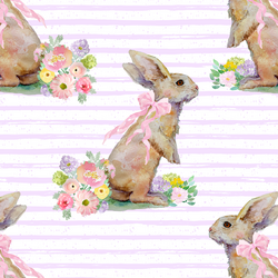 Striped Bunny Tales in Chrysanthemum