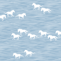 Wild Horses in Sky
