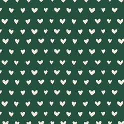 Big Queen of Hearts in Deep Emerald