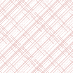 Thatched in Blush on White