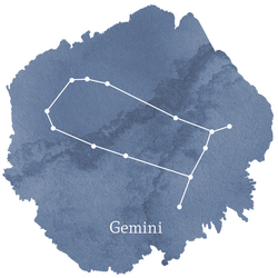 Gemini Sign Panel in Midnight
