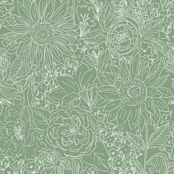Paperie in Dusk Green