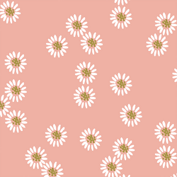 Picking Daisies in Peony and Marigold