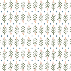 Fresh Pick in Faded Pine and Pale Rose