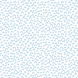 Doodle in Bluebell on White