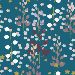 Misty Meadow in Dark Topaz