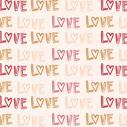 Large Love Love Love in Valentine