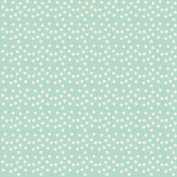 Scallop Polka Dots in Sweet Mint