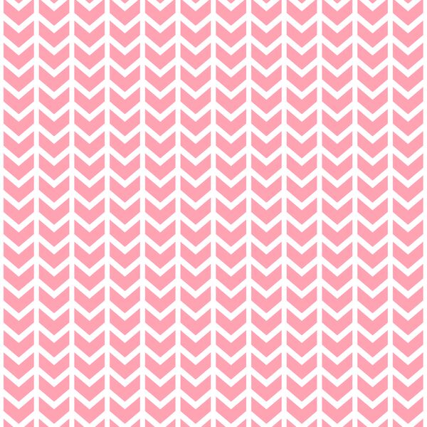Broken Chevron in Rose Pink