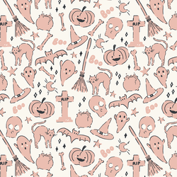 Spooky in Powder Peach