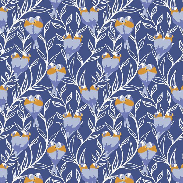 Little Darling Lovebirds in Inkwell