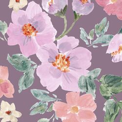 Large Ivy Gardens in Soft Plum