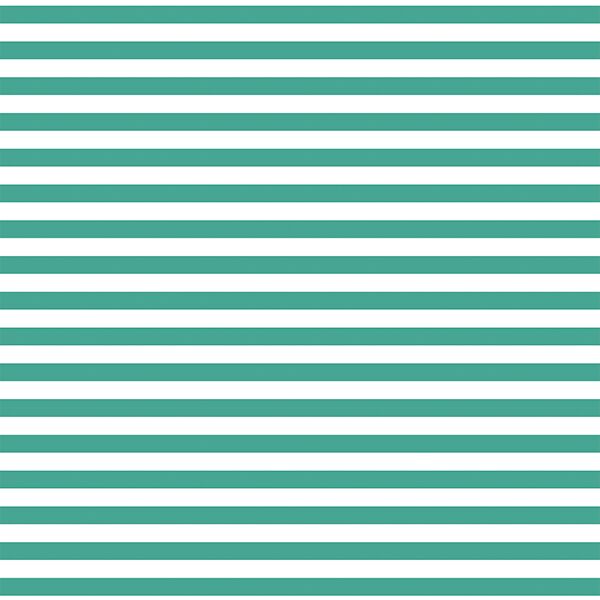 Horizontal Dress Stripe in Jade