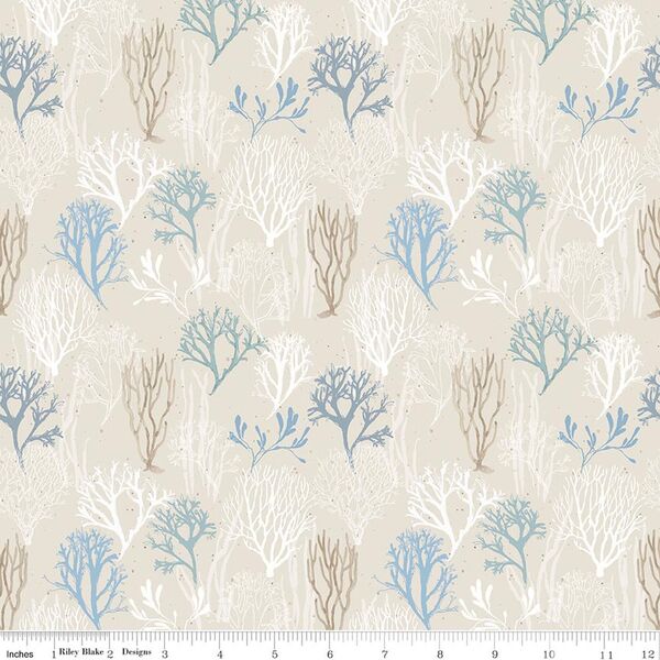 Aquatic Plants in Beige