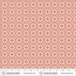 Flower Tiles in Salmon