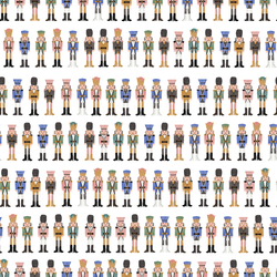 Nutcrackers in White