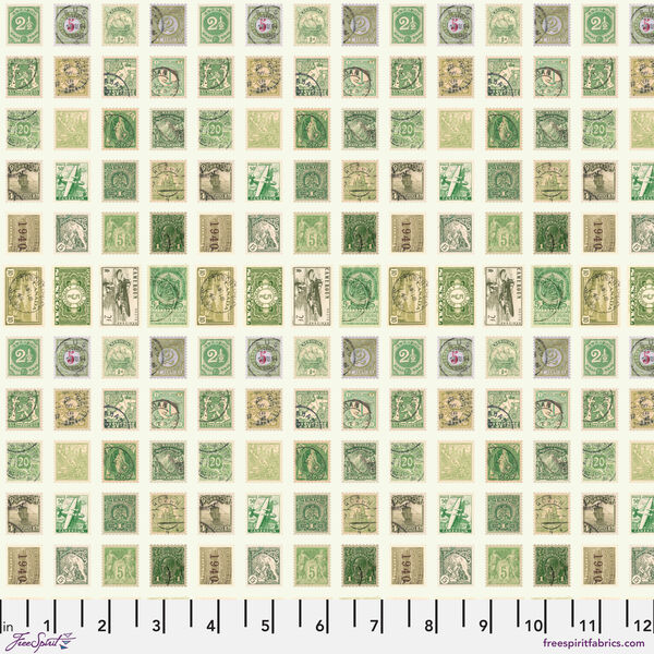 Stamps in Green