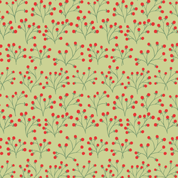 Winter Berry in Mistletoe Green