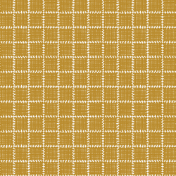 Stamped Plaid in Lunar Gold