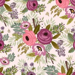 Large Lush Gardens in Pale Pink