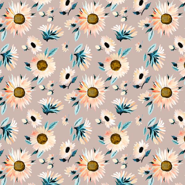 Small Sunflowers in Peachy