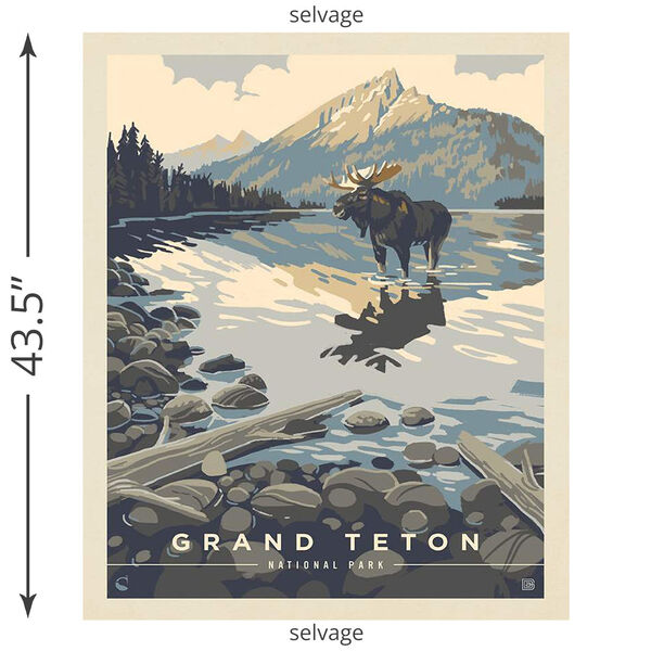 Grand Teton Poster Panel (2023)