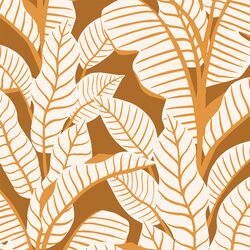 Palm Play in Copper Brown