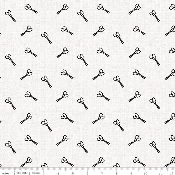Scissors in White