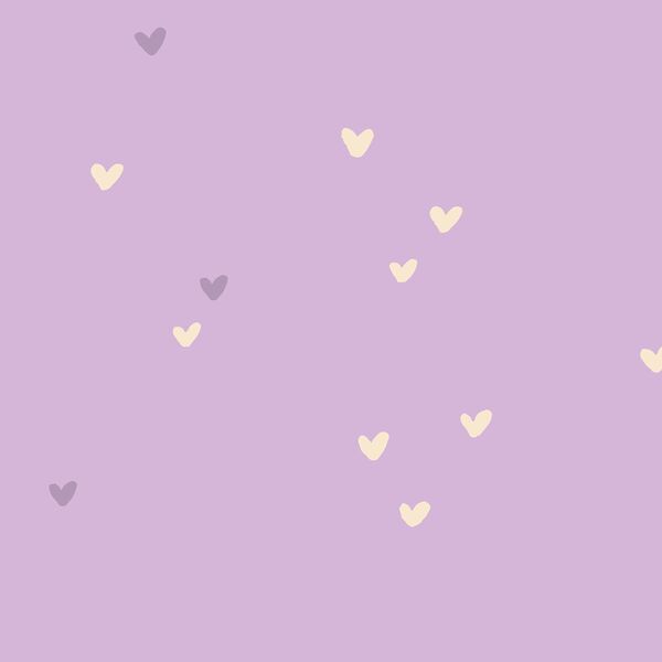 Heart Confetti in Lilac
