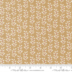 Holly Stripes in Gingerbread