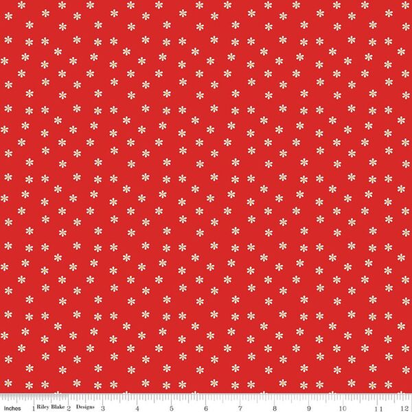 Daisies in Red