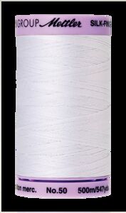 White (9104-2000) - Silk Finish Cotton 50wt - 547 Yards