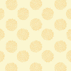 Fuzzy Dots in Yellow