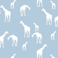 Giraffe Silhouette in Sky