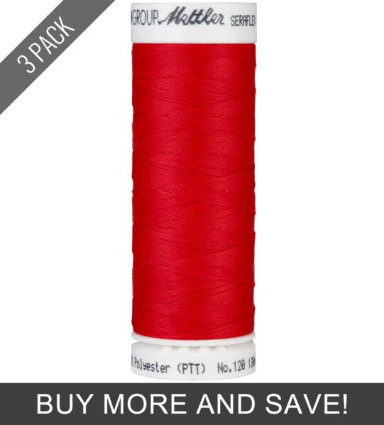 Cardinal (7840-0503) - Seraflex - 142 Yards (3 Pack) - Mettler Thread ...