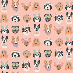 Easter Pups in Peachy