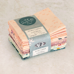 Sewcialites Fat Quarter Bundle in Secret Garden Edition Curated by Kelsey Swatske