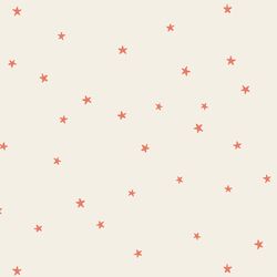 Festive Twinkle Stars in Bright Berry Red