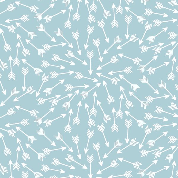 Arrows in Powder Blue