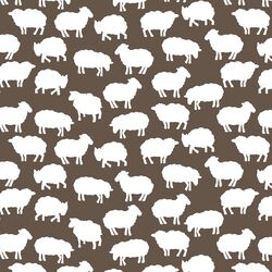 Sheep Silhouette in Timber