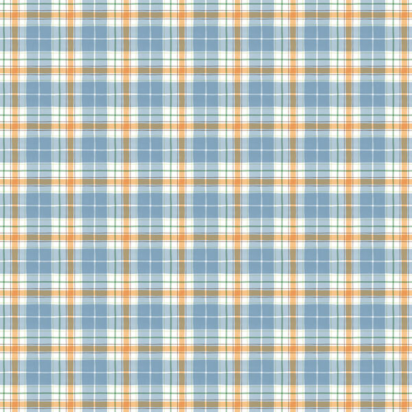 Plaid in Denim