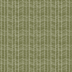 Little Herringbone in Forest Green