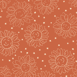 Sunflower Stars in Spice