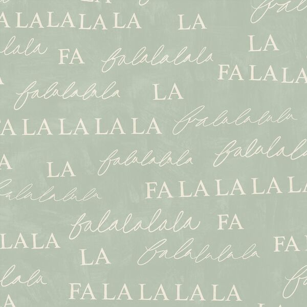 Falalala in Brushed Mint Green