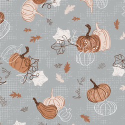 Hello Fall in Blue Haze