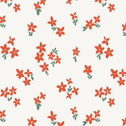 Winter Bloom in Cream