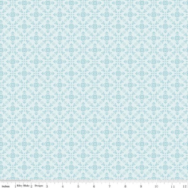 Geometric in Blue