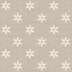 Star Flowers in Dove Grey