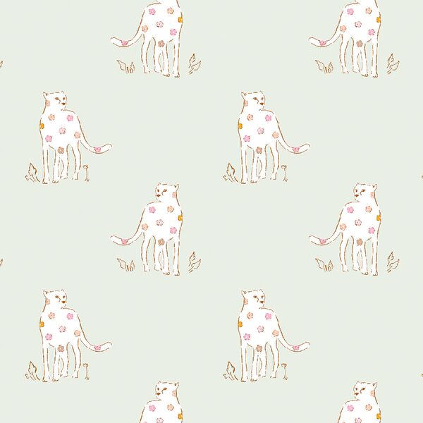 Daisy Cheetah in Soft Sage